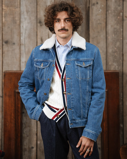 Zara Giacca Jeans Jacket Giacche Di Jeans Uomo Giacca Trucker In