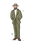 An illustrated man in a suit and hat, representing the Velasca style.