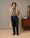 Our Blu flanella 100% lana Antagnod pantalone con 2 pince - Picture 1 - Velasca