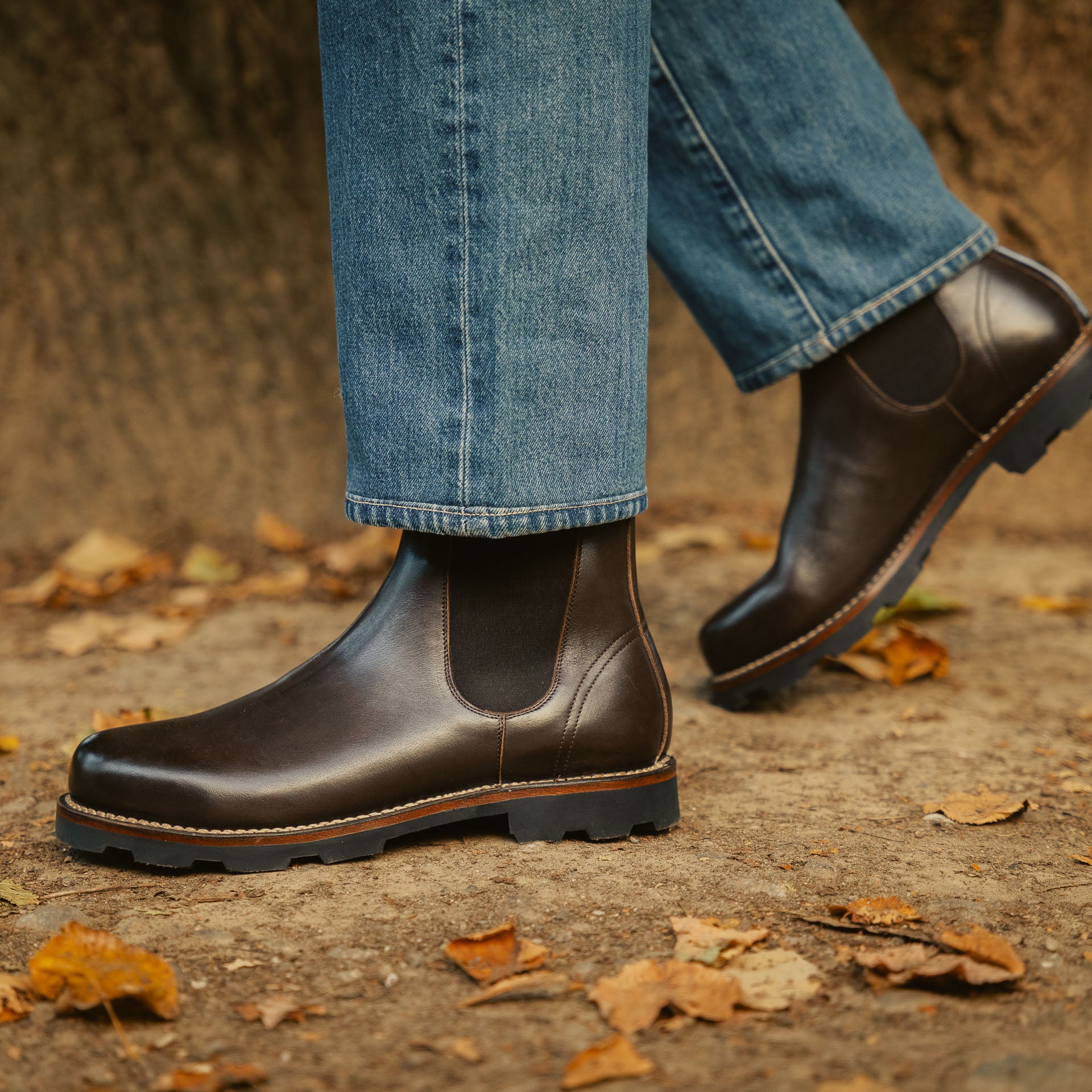 Stivaletti Uomo Jeans E Polacchine Uomo Stivaletti Chelsea Con