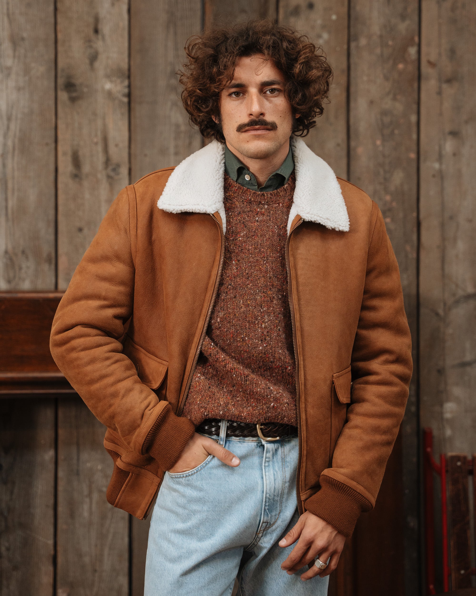 Montone Giacche E Giubbotti Per Uomo Topman Giacca Stile Aviatore