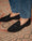 Our Blu scuro pelle di vitello scamosciata Brugnon tassel loafers - Picture 1 - Velasca