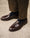 Our Marrone burgundy pelle di toro liscia abrasivata Cadregatt tassel loafers - Picture 1 - Velasca
