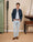 Our Blu lavaggio chiaro denim comfort (98% cotone denim, 2% elastane) Maruggio jeans slim - Picture 1 - Velasca