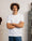 Our Bianco jersey 100% cotone Navelli t-shirt con taschino - Picture 1 - Velasca