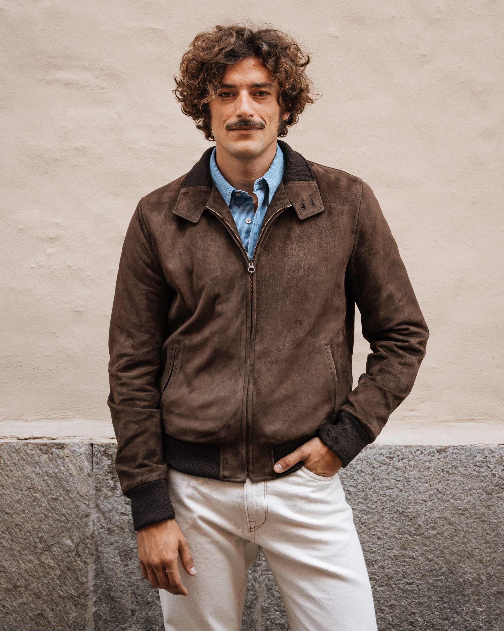 Velluto Pull And Bear Uomo Giacche Centro Commerciale Giubbotti