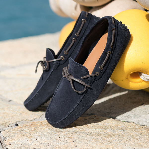 Scarpe Uomo Eleganti Ingegnere Polacchine Scamosciate Mocassini In Camoscio - Foto 2