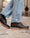 Our Marrone testa di moro pelle di vitello liscia anticata Balòss scarpe da barca - Picture 2 - Velasca