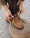 Our Beige pelle di vitello scamosciata Barbee derbies moc-toe - Picture 2 - Velasca