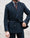 Our Blu 100% lino irlandese Furore giacca destrutturata doppiopetto - Picture 2 - Velasca