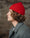 Our Rosso 100% lana merino Visso berretto - Picture 2 - Velasca