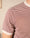 Our A righe bianche e bordeaux 100% cotone Tellaro t-shirt in maglia girocollo - Picture 3 - Velasca