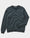 Our Blu slavato jersey 100% cotone Aieta felpa girocollo - Picture 4 - Velasca