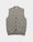 Our Melange grigio chiaro 100% lana merino Arrone gilet collo a v - Picture 4 - Velasca
