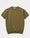 Our Verde oliva 100% cotone Atzara t-shirt in maglia girocollo - Picture 4 - Velasca