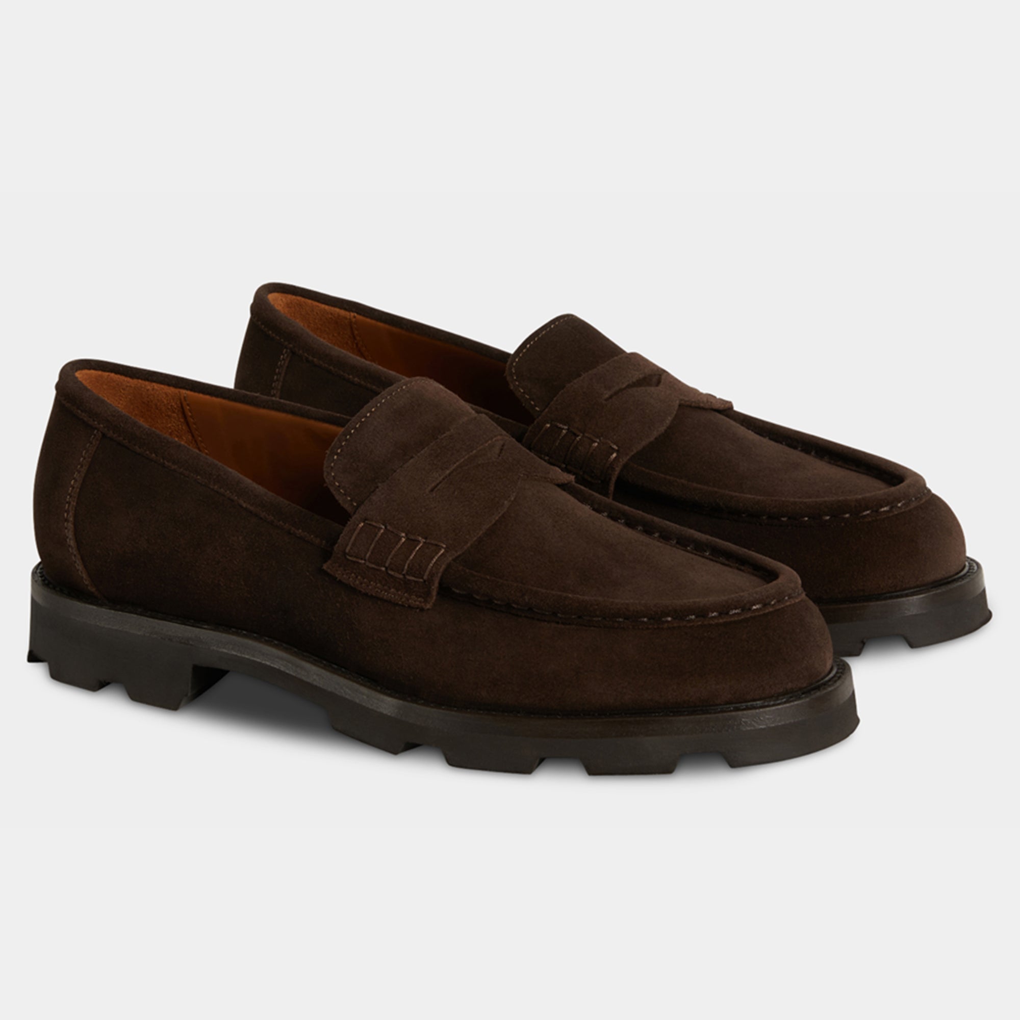 Mocassini da uomo Flexible in suede