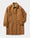 Our Cammello 80% lana vergine 20% poliammide Bondone cappotto monopetto - Picture 4 - Velasca