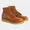 Our Cognac pelle di vitello liscia Famej stivaletti allacciati - Picture 4 - Velasca