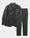 Our Grigio 100% lana vergine (110s - 260g) Feltre abito monopetto - Picture 4 - Velasca