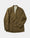 Our Verde oliva 100% lino irlandese Furore giacca destrutturata doppiopetto - Picture 4 - Velasca