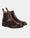 Our Marrone testa di moro pelle di vitello liscia Lampionèe stivaletti chelsea - Picture 4 - Velasca