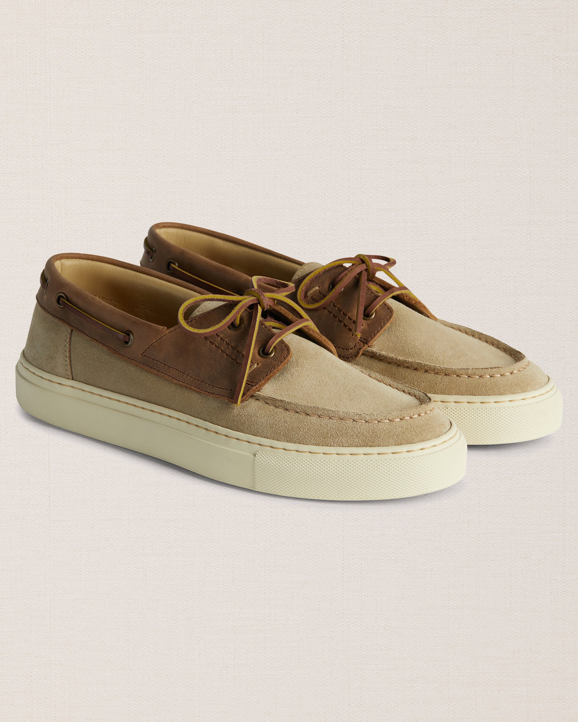 Velasca Scarpe Barca Recensioni Mocassino Da Barca In Pelle Scamosciata  Beige Velasca