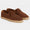 Our Marrone tabacco pelle di vitello scamosciata Masee espadrillas - Picture 4 - Velasca