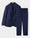 Our Blu scuro solaro 100% lana vergine super 130’s (245g) Scicli abito monopetto - Picture 4 - Velasca