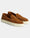 Our Marrone tabacco pelle di vitello scamosciata Scruscion casual loafers - Picture 4 - Velasca