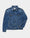 Our Blu lavaggio medio denim 100% cotone Talamone giacca trucker - Picture 4 - Velasca