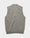 Our Melange grigio chiaro 100% lana merino Arrone gilet collo a v - Picture 5 - Velasca