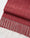 Our Rosso e panna spigato 100% lana vergine Castelli sciarpa - Picture 5 - Velasca