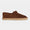 Our Marrone tabacco pelle di vitello scamosciata Masee espadrillas - Picture 5 - Velasca