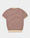Our A righe bianche e bordeaux 100% cotone Tellaro t-shirt in maglia girocollo - Picture 5 - Velasca