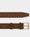Our Marrone tabacco pelle di vitello scamosciata Cinta cintura classica - Picture 6 - Velasca