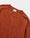 Our Arancione 100% lana shetland Mezzano maglione girocollo - Picture 6 - Velasca