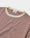 Our A righe bianche e bordeaux 100% cotone Tellaro t-shirt in maglia girocollo - Picture 6 - Velasca