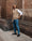 Our Melange beige 100% lana merino Arrone gilet collo a v - Picture 7 - Velasca