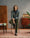 Our Fantasia geometrica blu, verde, azzurro 90% lana merino 10% cashmere Chianale cardigan - Picture 7 - Velasca