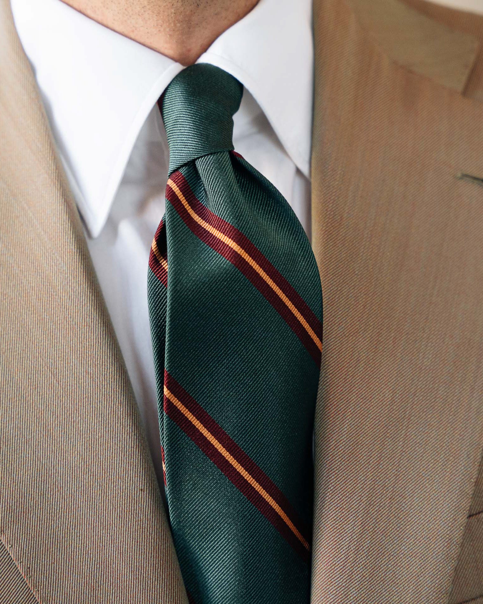 01578_2020SS Cravatta Classica In Seta Realizzata A Mano 01 - Foto 2