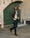 Our Fondo panna con righe blu e verdi 100% cotone Gerace cardigan - Picture 7 - Velasca