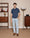 Our Blu chiaro 100% cotone Ostana polo manica corta - Picture 7 - Velasca