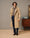 Our Blu flanella 100% lana Antagnod pantalone con 2 pince - Picture 8 - Velasca