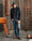 Our Blu lavaggio medio denim 100% cotone Millesimo jeans regular - Picture 8 - Velasca