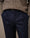 Our Blu flanella 100% lana Antagnod pantalone con 2 pince - Picture 9 - Velasca
