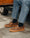 Our Testa di moro e marrone pelle di vitello nubuck scamosciata ingrassata e martellata Lausetto sneakers barca - Picture 9 - Velasca