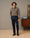 Our Blu flanella 100% lana Antagnod pantalone con 2 pince - Picture 10 - Velasca