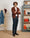 Our Blu gabardina di cotone stretch (98% cotone, 2% elastane) Asolo chino con pince - Picture 10 - Velasca