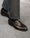 Our Marrone testa di moro pelle di vitello liscia Maester penny loafers - Picture 10 - Velasca