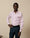 Our A righe bianche e rosa 100% popeline di cotone Pitigliano camicia classica - Picture 10 - Velasca